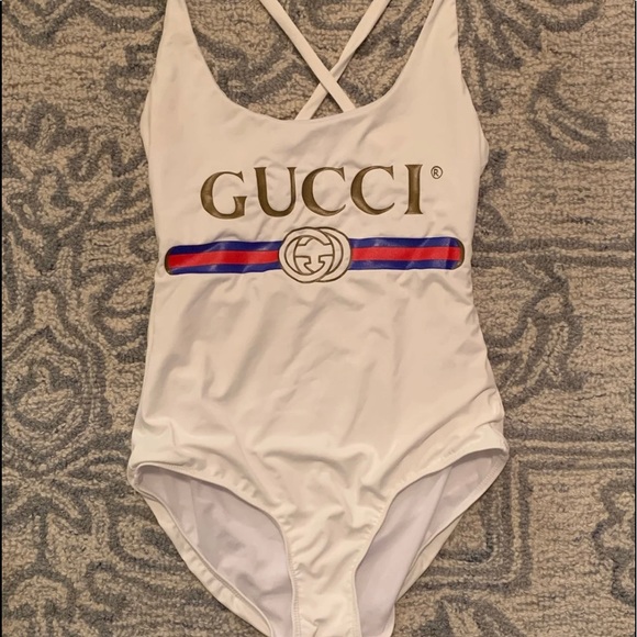 Gucci Other - Gucci white swimsuit